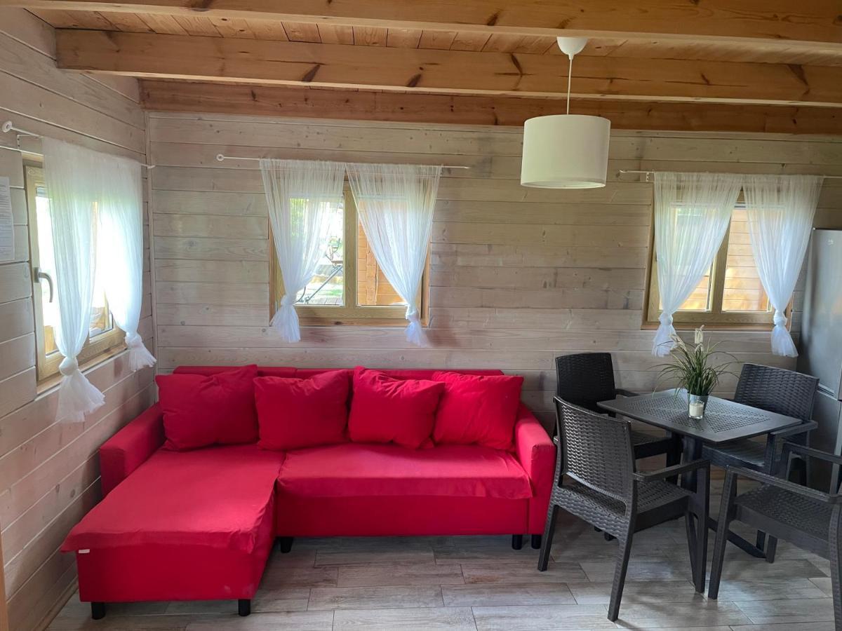 Camping Szczecinek Domy Wypoczynkowe Buitenkant foto