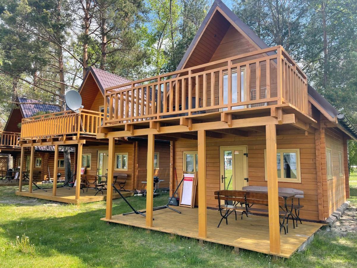 Camping Szczecinek Domy Wypoczynkowe Buitenkant foto