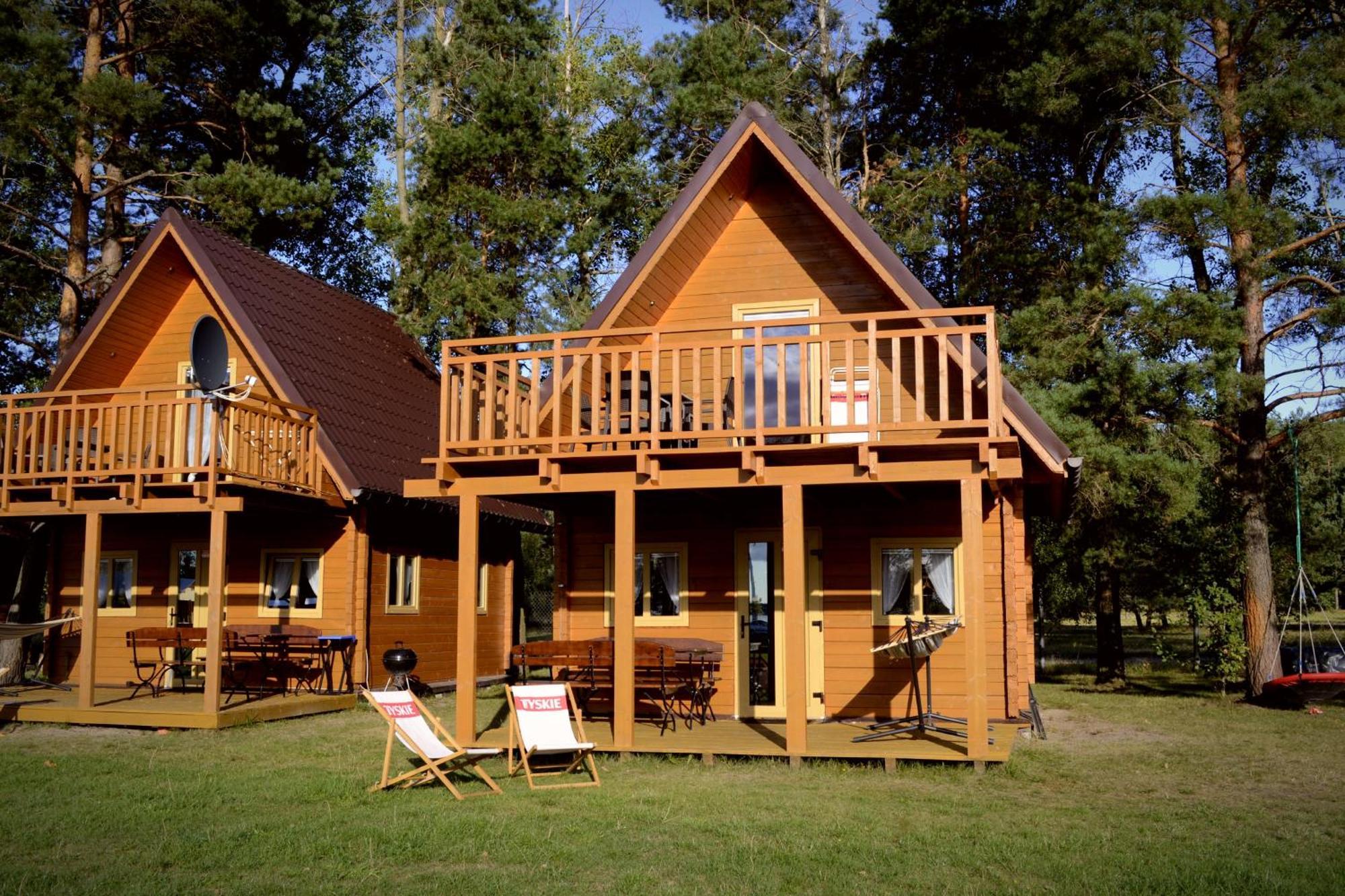 Camping Szczecinek Domy Wypoczynkowe Buitenkant foto