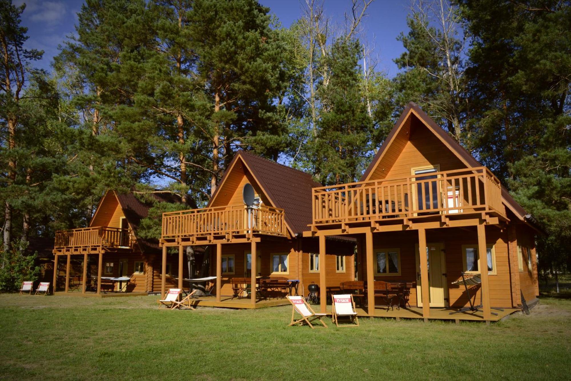 Camping Szczecinek Domy Wypoczynkowe Buitenkant foto