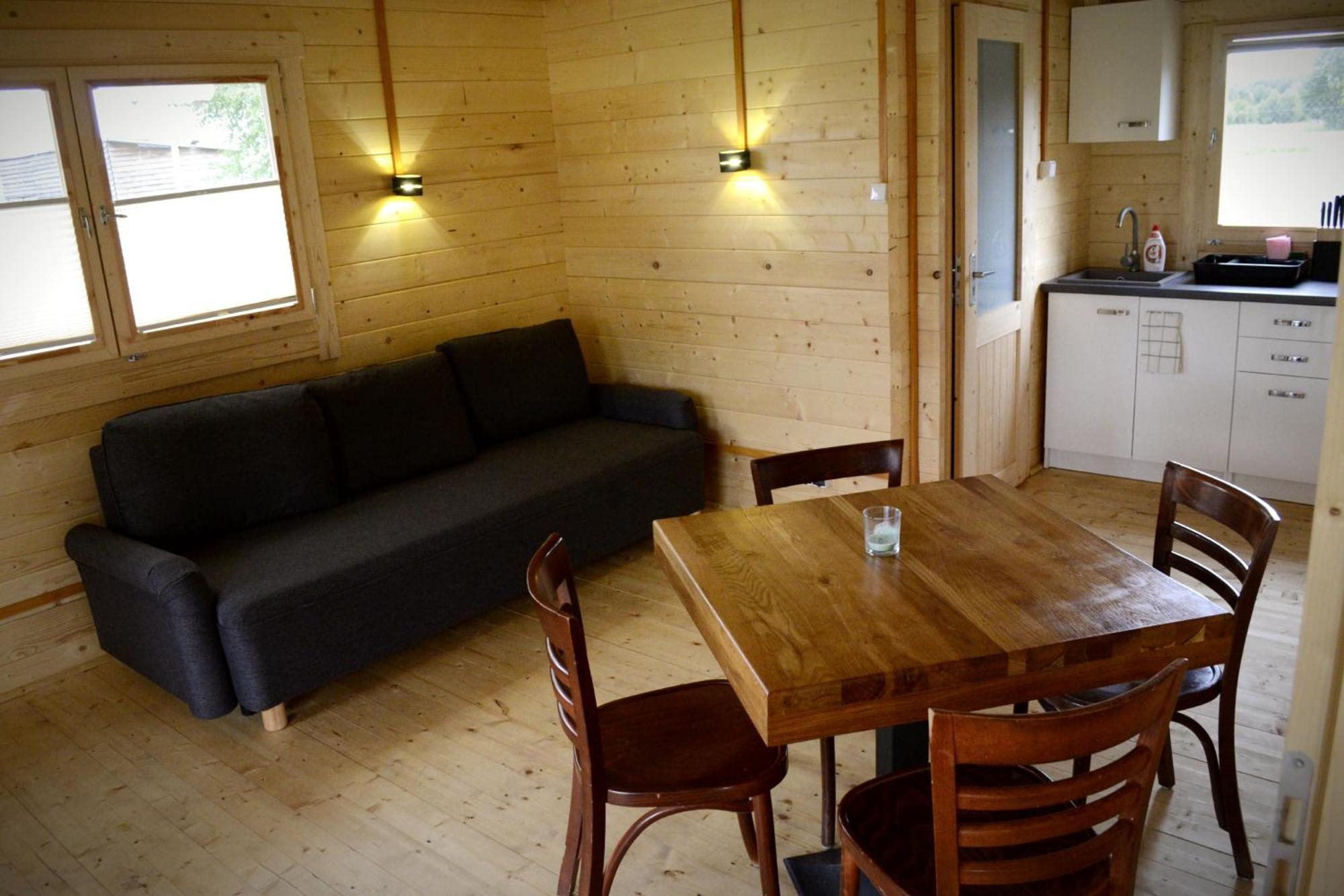 Camping Szczecinek Domy Wypoczynkowe Buitenkant foto