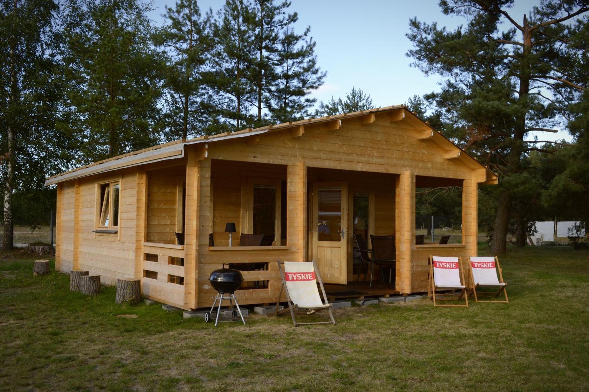 Camping Szczecinek Domy Wypoczynkowe Buitenkant foto