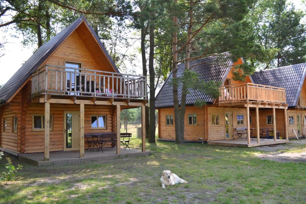Camping Szczecinek Domy Wypoczynkowe Buitenkant foto