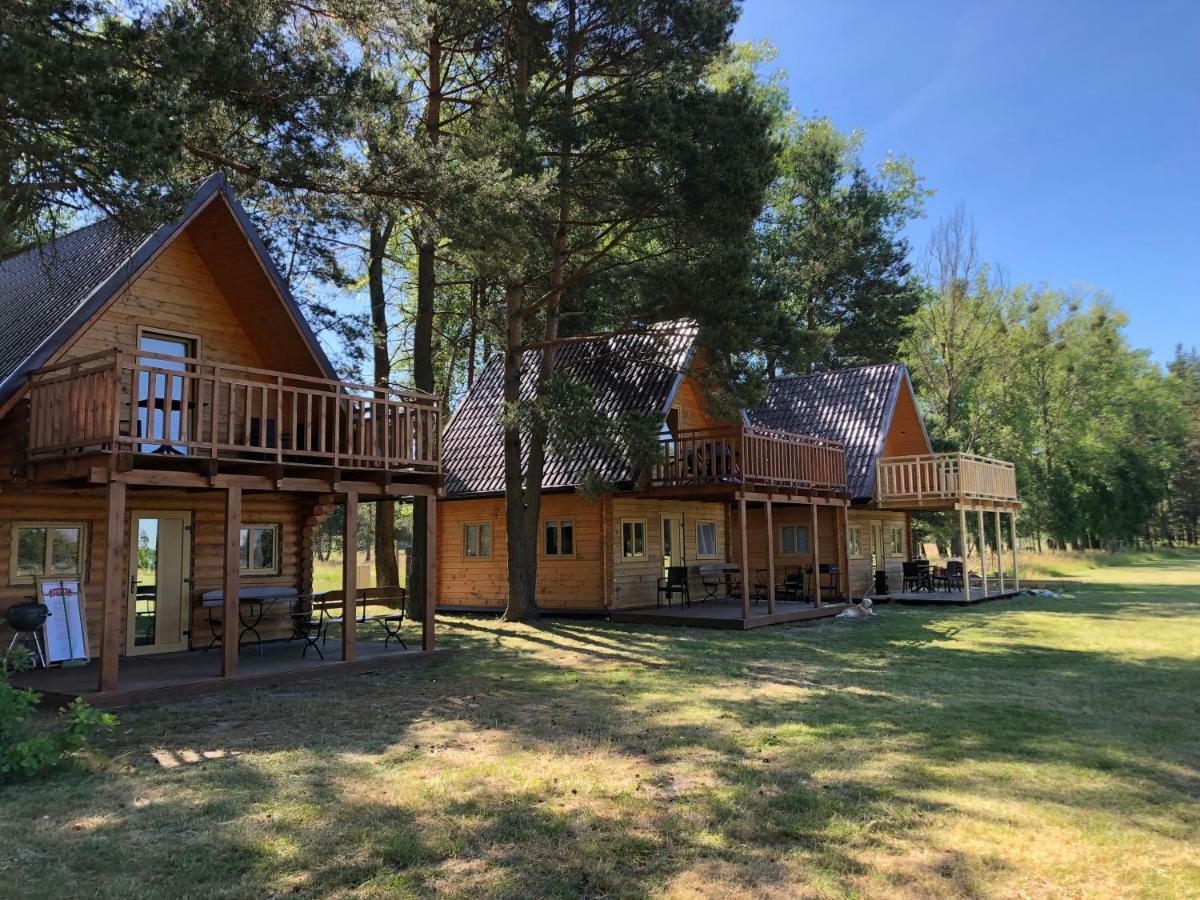 Camping Szczecinek Domy Wypoczynkowe Buitenkant foto